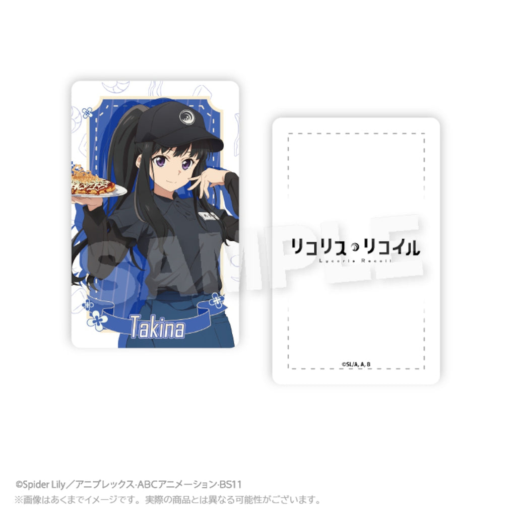 "Lycoris Recoil x Okonomiyaki Yukari" Trading Hologram Cards 5-pack (Blind)