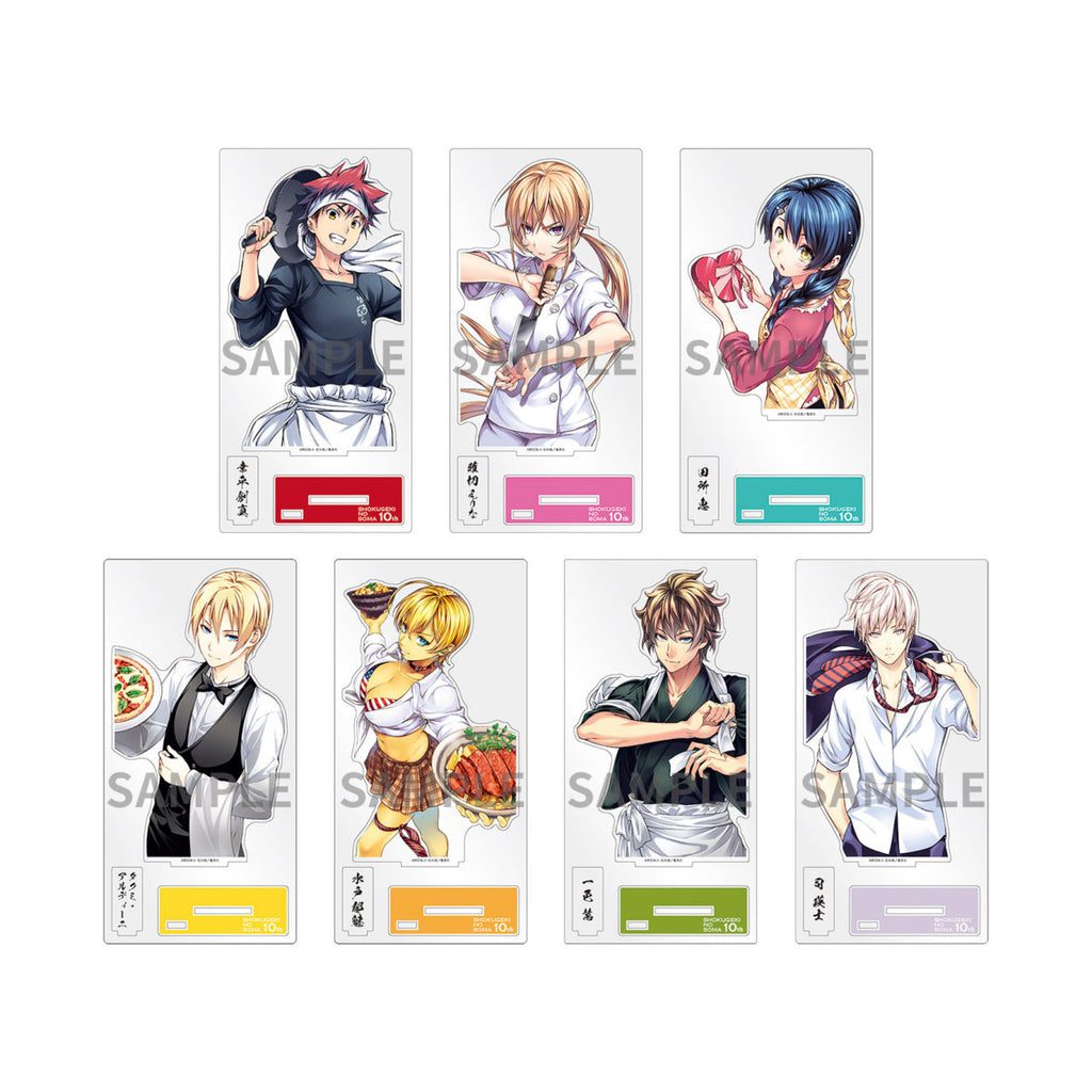 Food Wars! Shokugeki no Soma 10th Anniversary "Totsuki School Festival" Acrylic Stand