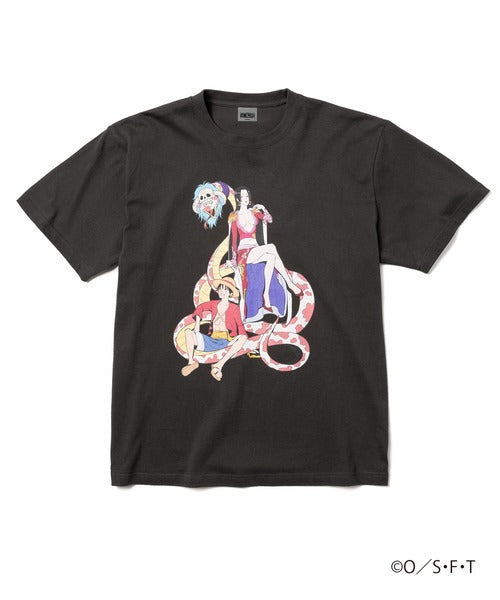 ONE PIECE x ZOZOTOWN T-SHIRT Luffy & Hancock