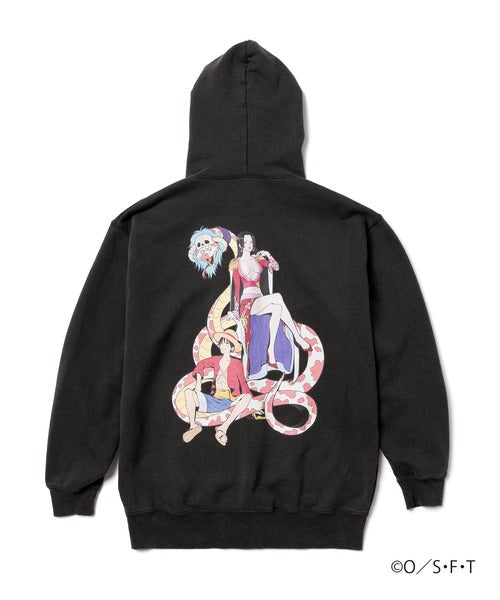 ONE PIECE x ZOZOTOWN ZIPUP Hoodie Luffy & Hancock
