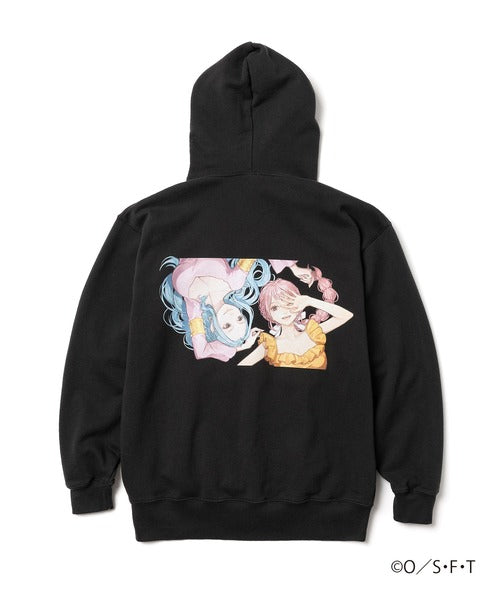 ONE PIECE x ZOZOTOWN ZIPUP Hoodie Vivi & Rebecca