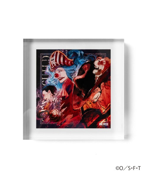 ONE PIECE × ZOZOTOWN ACRYLIC BLOCK STAND Cross Guild