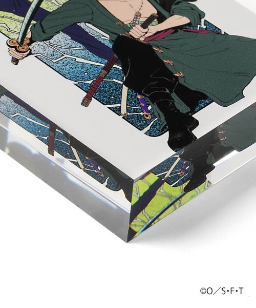 ONE PIECE × ZOZOTOWN ACRYLIC BLOCK STAND Zoro & Sanji
