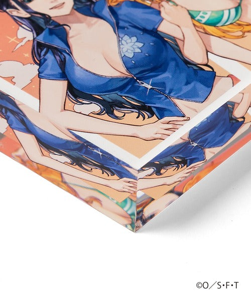 ONE PIECE × ZOZOTOWN ACRYLIC BLOCK STAND Nami & Robin