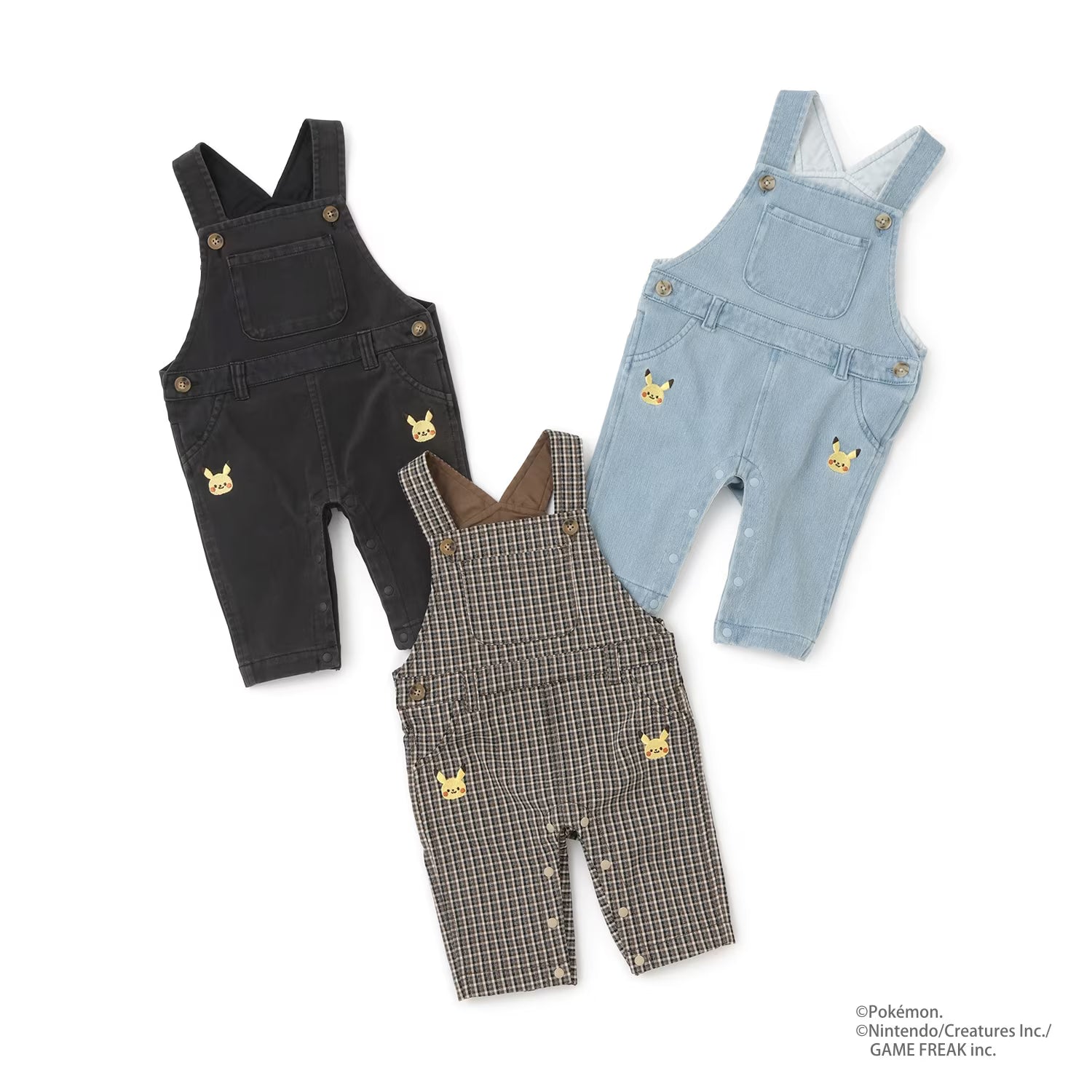 Monpoke Motif Overalls