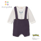 Monpoke Pants Set with Suspenders