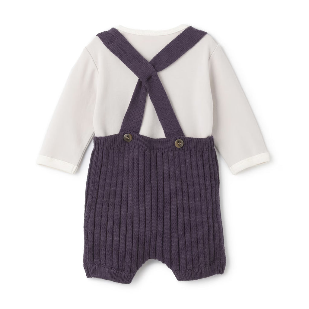 Monpoke Pants Set with Suspenders