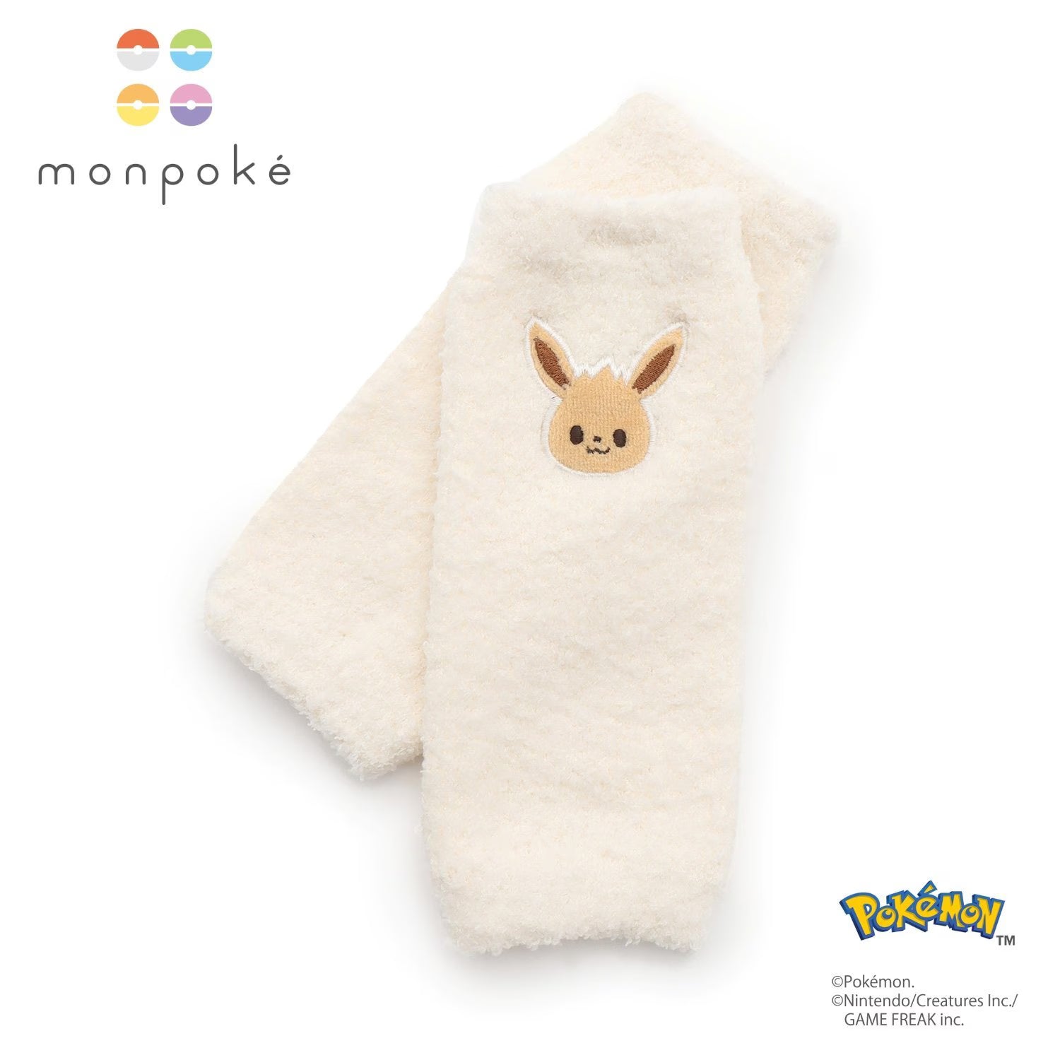Monpoke Motif Leg Warmers