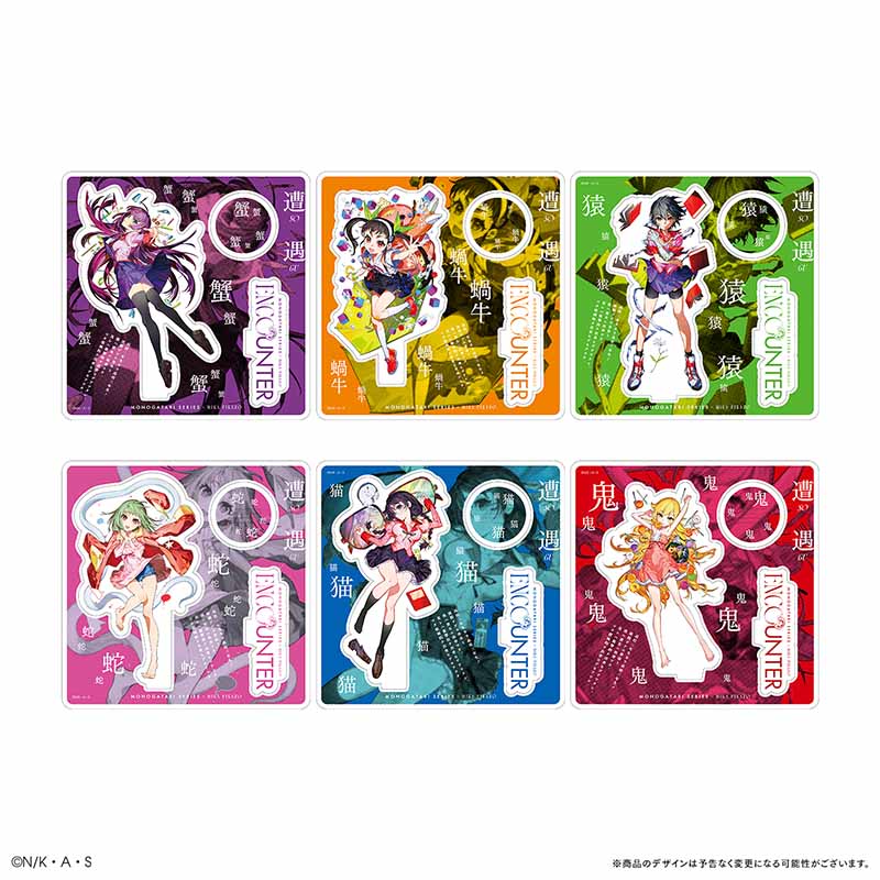 Monogatari Series x Mika Pikazo ENCOUNTER  Acrylic stand