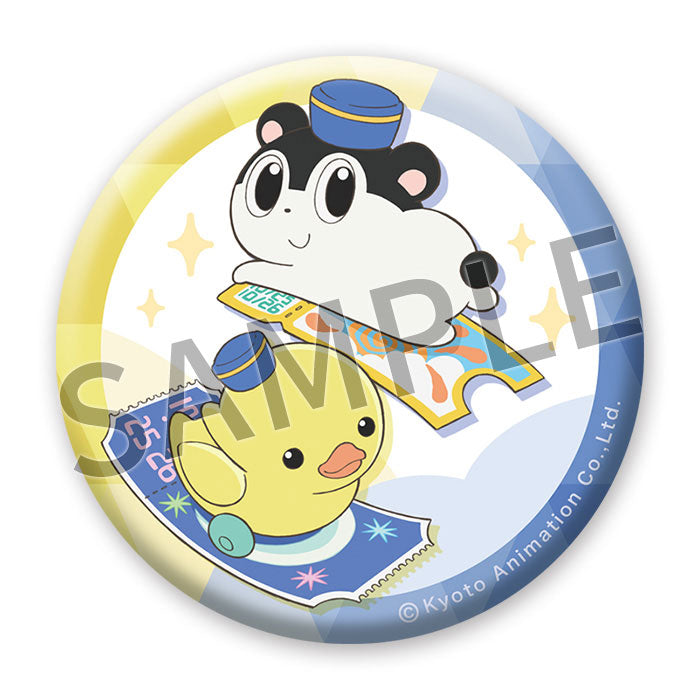 We Are Here Now!! —The World of KyoAni Exhibition— Can Badge Collection (8 types in total / 1 randomly selected)
