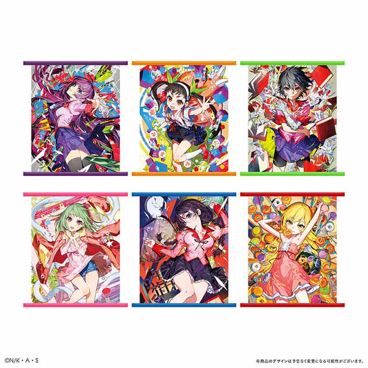Monogatari Series x Mika Pikazo ENCOUNTER A3 Tapestry