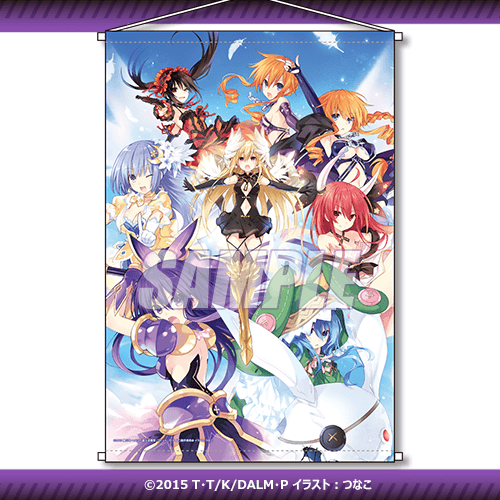 Date A Live TV Anime 10th Anniversary B2 Tapestry Group [Movie Version]