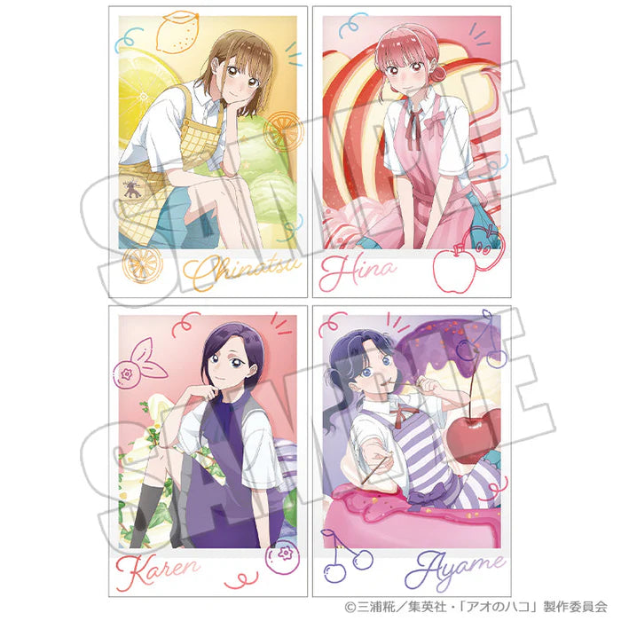 Blue Box Summer Colors Sugar Days Trading Instax-style Cards  (4 types  ⁄  blind)