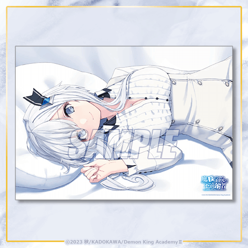 The Misfit of Demon King Academy A3 Clear Poster