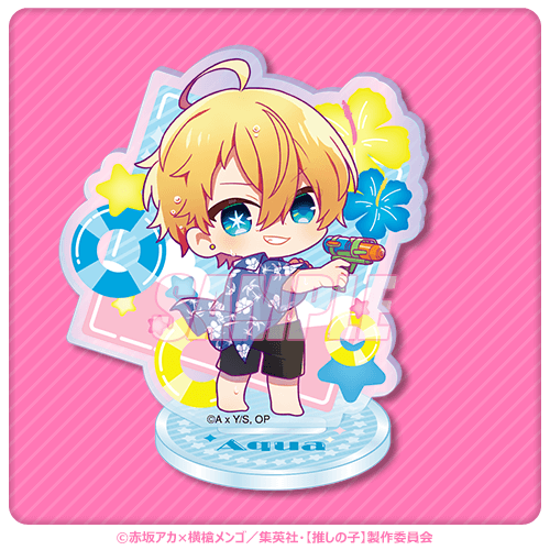 [Oshi No Ko] Sparkling☆Summer Mini Acrylic Stand Aqua