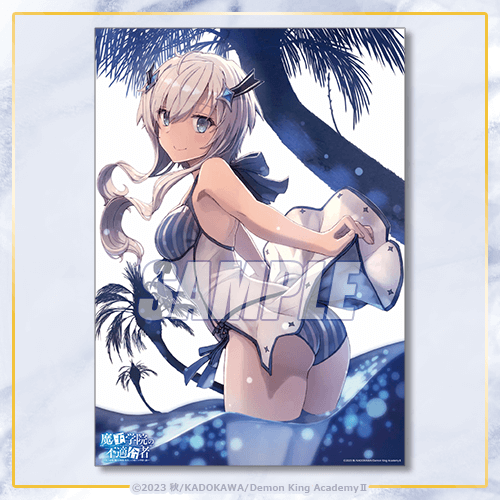 The Misfit of Demon King Academy A3 Clear Poster