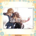 Dengeki Bunko 30th Anniversary "Sword Art Online" A3 Clear Poster Kirito & Eugeo Smile Ver.