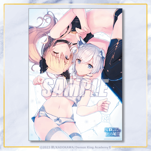 The Misfit of Demon King Academy A3 Clear Poster