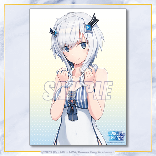 The Misfit of Demon King Academy A3 Clear Poster