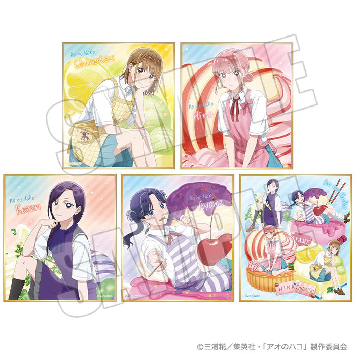 Blue Box Summer Colors Sugar Days Trading Mini Shikishi (5 types  ⁄  blind)