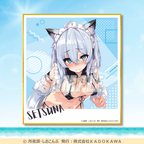 Sneaker Bunko Beach Cosplay Festival Mini Illustration Board