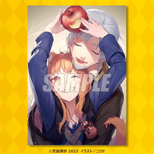 Dengeki Bunko 30th Anniversary "Spice and Wolf" A3 Clear Poster