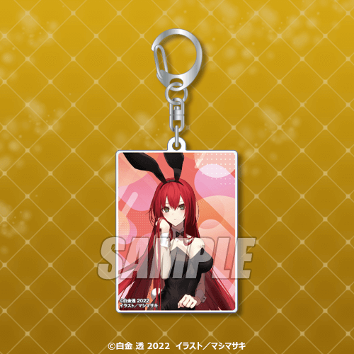 Dengeki Bunko "Bunny Girl Ver." Acrylic Keychain