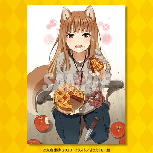 Dengeki Bunko 30th Anniversary "Spice and Wolf" A3 Clear Poster