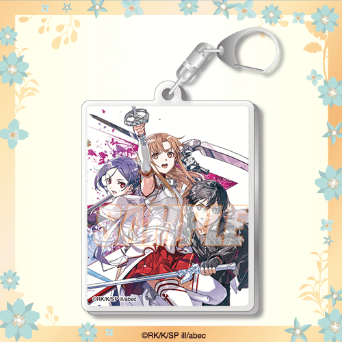 Dengeki Bunko 30th Anniversary "Sword Art Online" Mini Acrylic Keychain