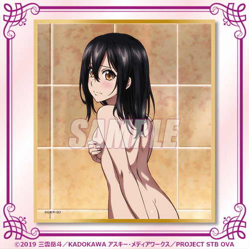 Strike the Blood Tonight's Sweet Wedding Illustration Board