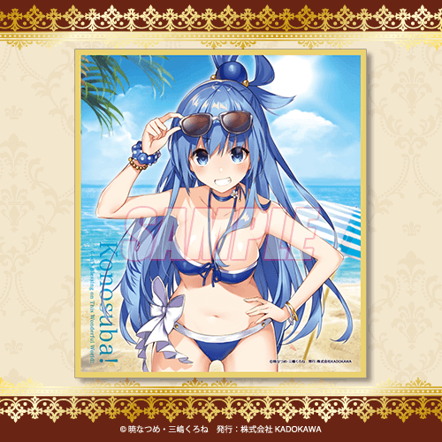 Konosuba: God's Blessing on this Wonderful World! 10th Anniversary Mini Illustration Board