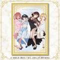 Rent-A-Girlfriend Heroines Party Dress Full Body A3 Clear Poster