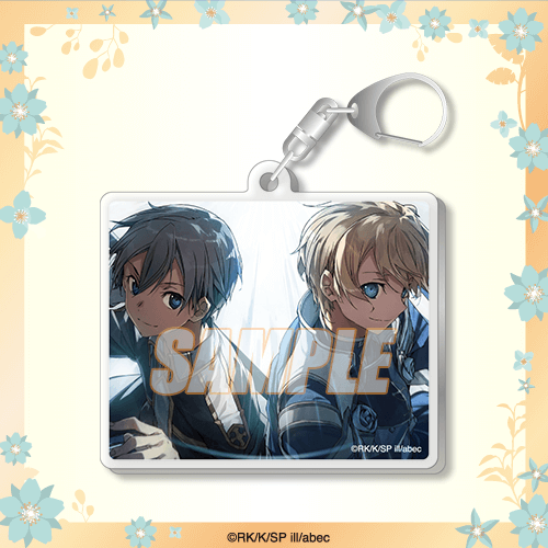 Dengeki Bunko 30th Anniversary "Sword Art Online" Mini Acrylic Keychain