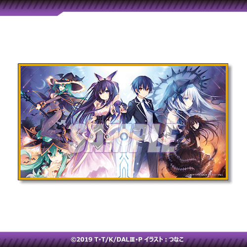 Date A Live TV Anime 10th Anniversary Illustration Board