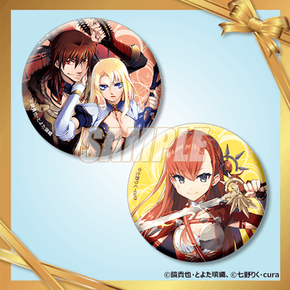 Fantasia Bunko 35th Anniversary Can Badge Set