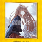 Dengeki Bunko 30th Anniversary "Spice and Wolf" Mini Colored Illustration Board