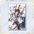 The Misfit of Demon King Academy Square Tin Badge