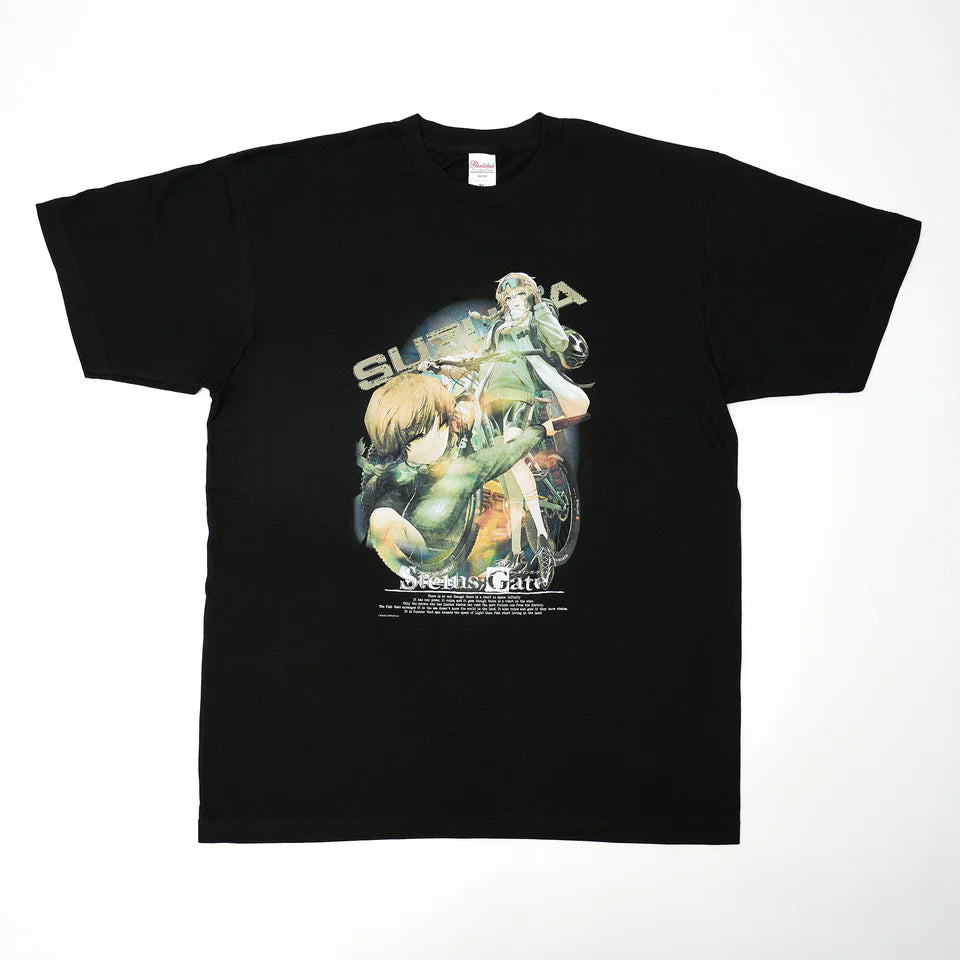 [STEINS;GATE 15th Anniversary POPUP Exhibition] T-Shirt (Black)