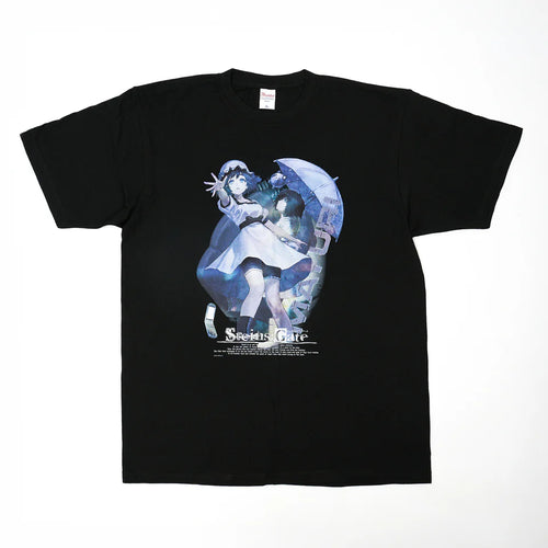 [STEINS;GATE 15th Anniversary POPUP Exhibition] T-Shirt (Black)