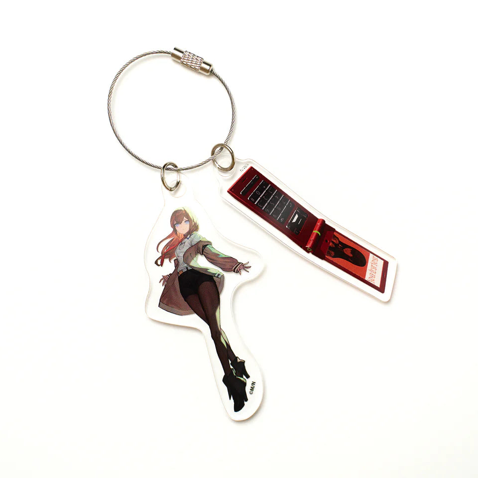 [STEINS;GATE 15th Anniversary POPUP Exhibition] Acrylic Keychain (3 types)