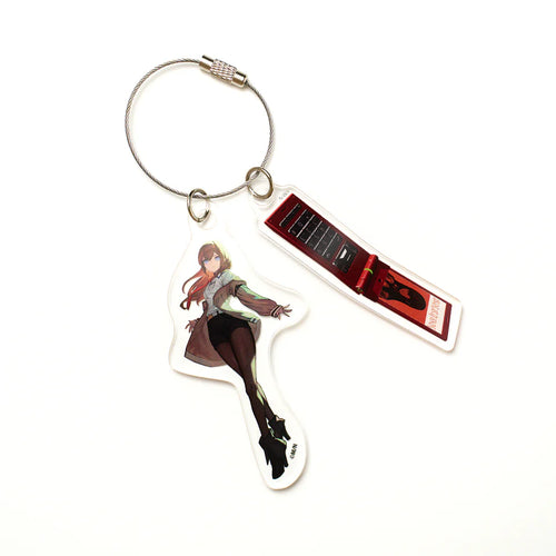 [STEINS;GATE 15th Anniversary POPUP Exhibition] Acrylic Keychain (3 types)