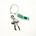 [STEINS;GATE 15th Anniversary POPUP Exhibition] Acrylic Keychain (3 types)