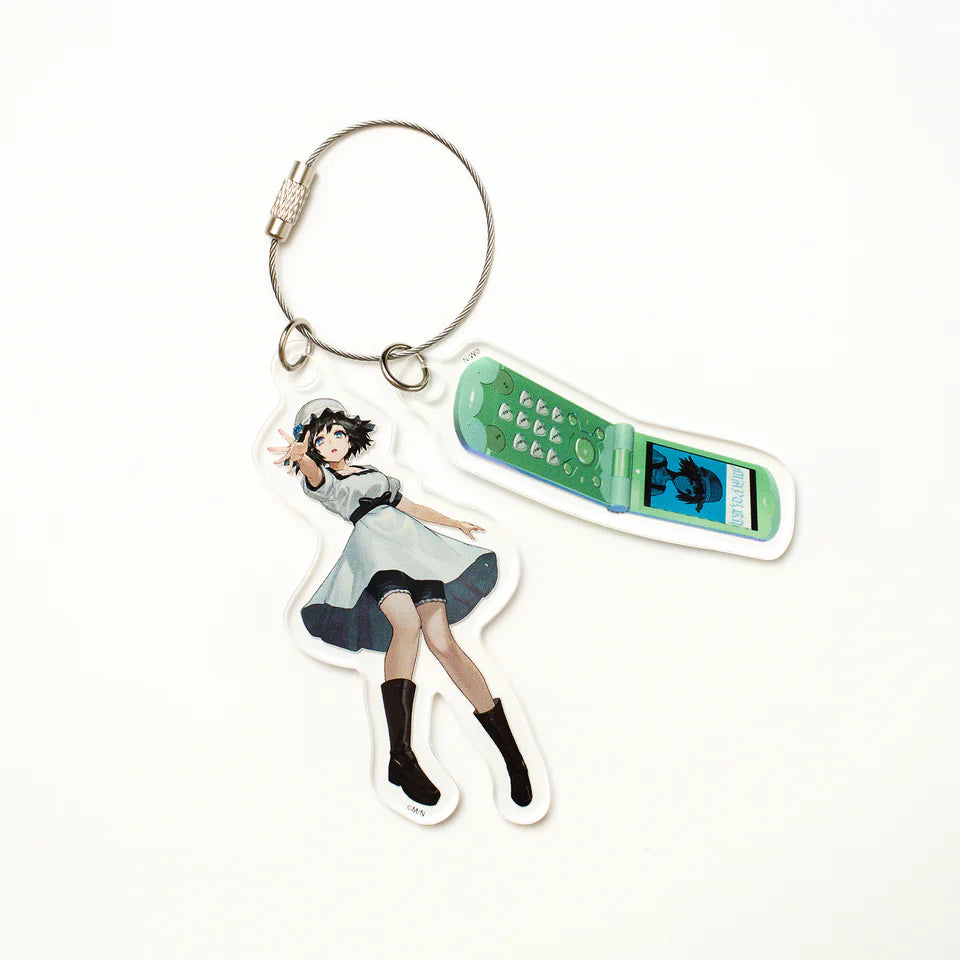 [STEINS;GATE 15th Anniversary POPUP Exhibition] Acrylic Keychain (3 types)