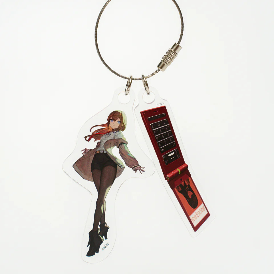 [STEINS;GATE 15th Anniversary POPUP Exhibition] Acrylic Keychain (3 types)