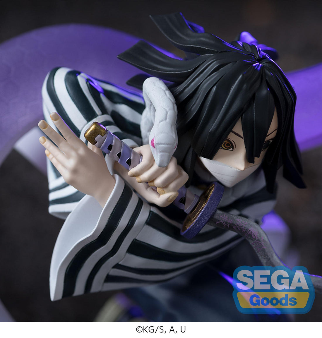 Demon Slayer: Kimetsu no Yaiba Xross Link Obanai Iguro (Hashira Training Arc) Figure