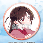 Rent-A-Girlfriend Swimsuit and Girlfriend 76mm Can Badge Collection