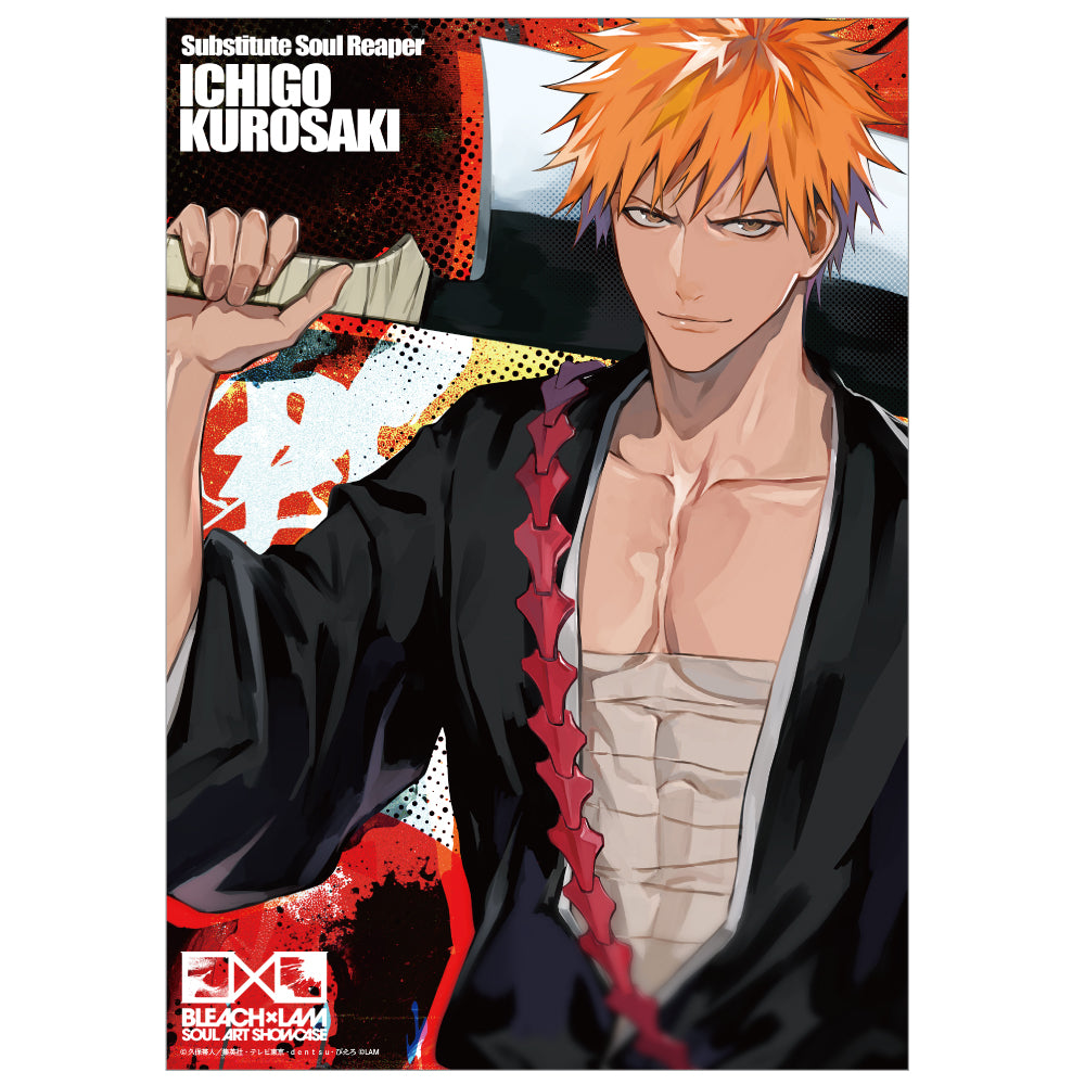 BLEACH x LAM -SOUL ART SHOWCASE- Illustration Card (5 variants)