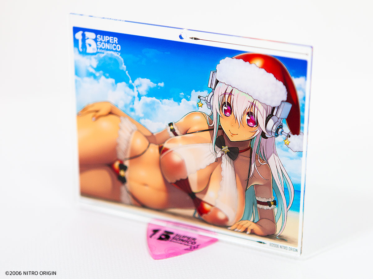 Super Sonico Debut 15th Anniversary "Little Devil Sonico" Acrylic Stand B