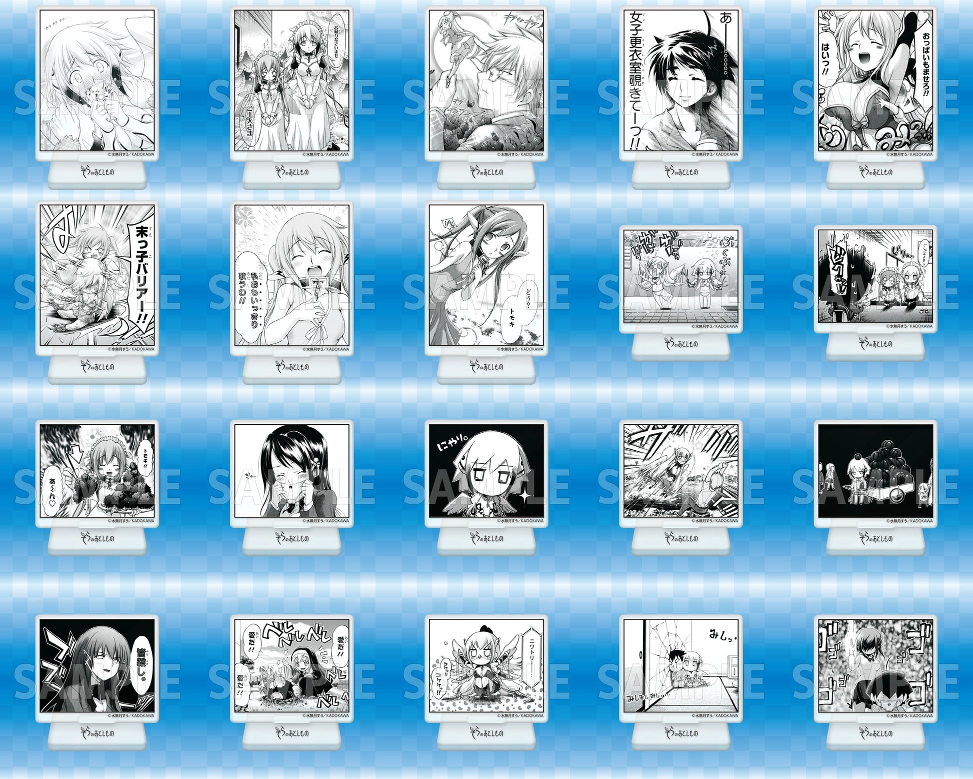 Heaven's Lost Property Frame Cut Mini Acrylic Stand
