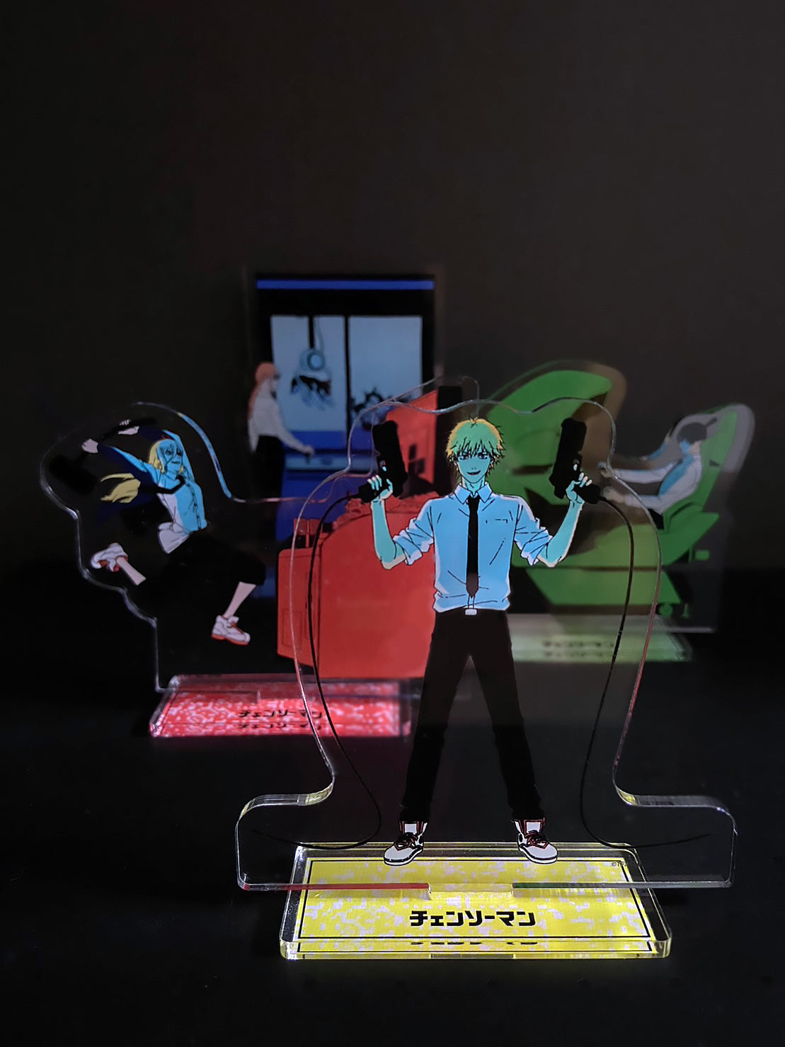 Chainsaw Man x Bandai Namco Acrylic Stand Aki Arcade Ver.
